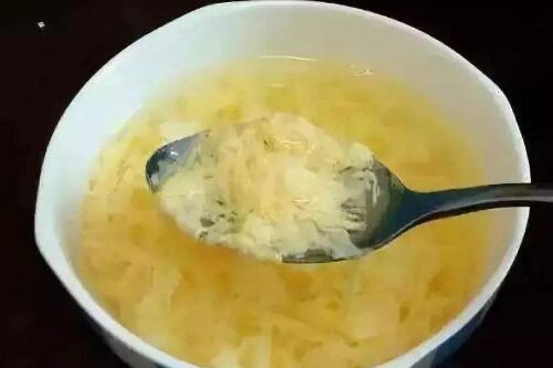开水冲鸡蛋的攻效