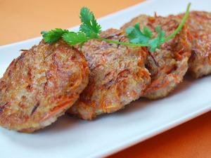 萝卜丝,肉饼做法