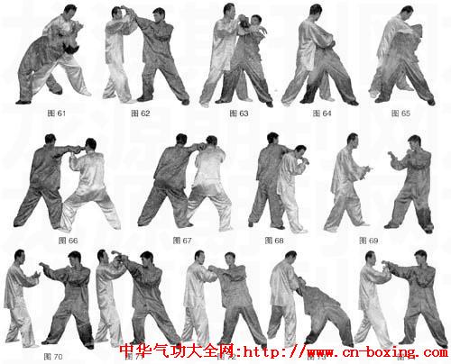 武术散推手中拿法类常用技法例解