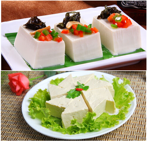 男性进行吃豆腐