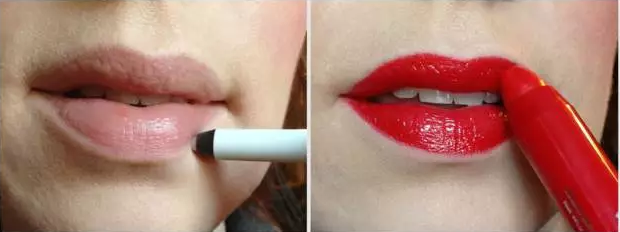 唇膏尴尬瞬间 嘴唇起皮弓背形密封剂