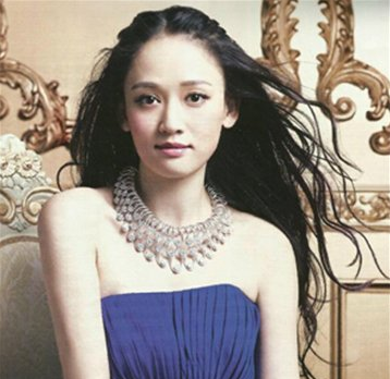 拍结婚照发型图片 大麻花辫发披巾长发卷发