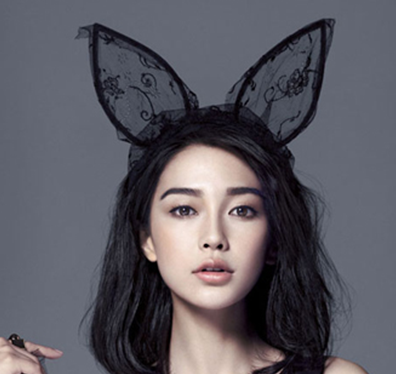 女神发型照片 anglebaby多变配搭