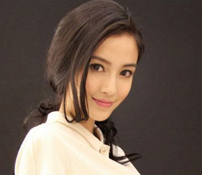 女神发型照片 anglebaby多变配搭
